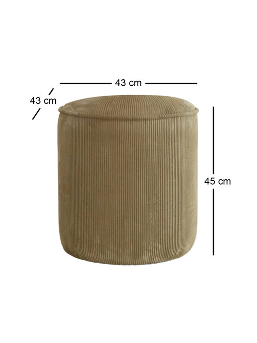 Atelier Del Sofa Teddy Fitilli - Khaki